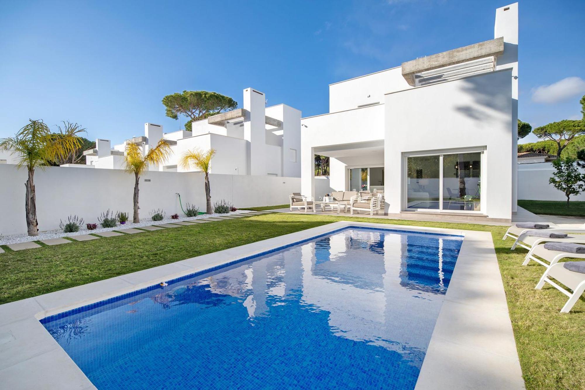 Villa Moderna En Chiclana Chiclana de la Frontera Esterno foto