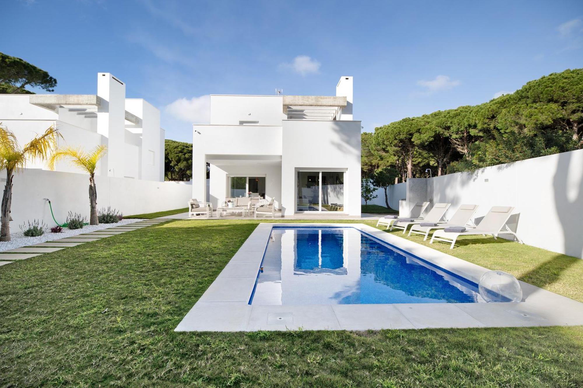 Villa Moderna En Chiclana Chiclana de la Frontera Esterno foto