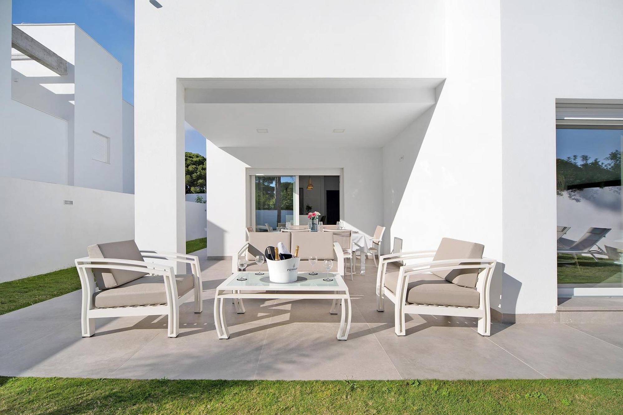 Villa Moderna En Chiclana Chiclana de la Frontera Esterno foto